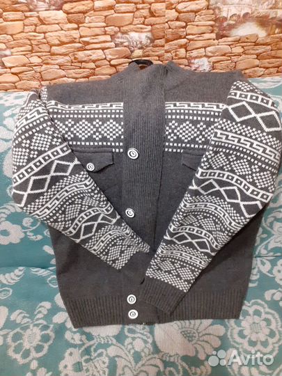 Джемпер мужской на молнии