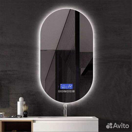 Зеркало с подсветкой капсула и Bridget