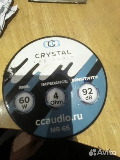 Колонки crystal 6,5