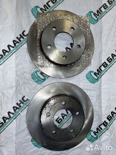Диски тормозные задние brembo на Mazda 3