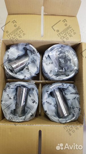 Поршень двигателя FD35T, комплект 4 шт, TIK (Тайва