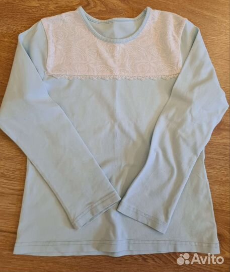 Блузка на девочку 122-128 пакетом