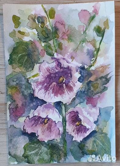 Картины акварелью 