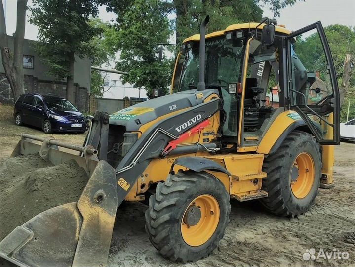 Услуги экскаватора погрузчика jcb
