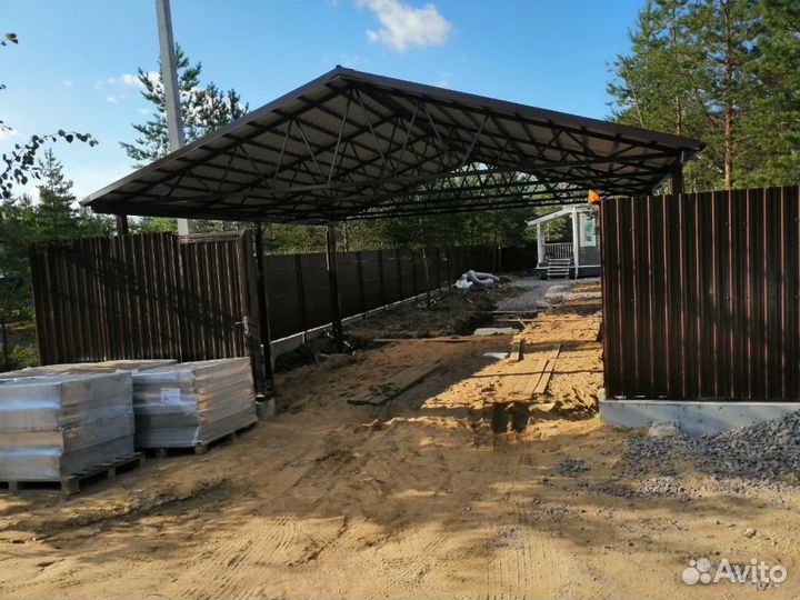 Навес для автомобиля купить