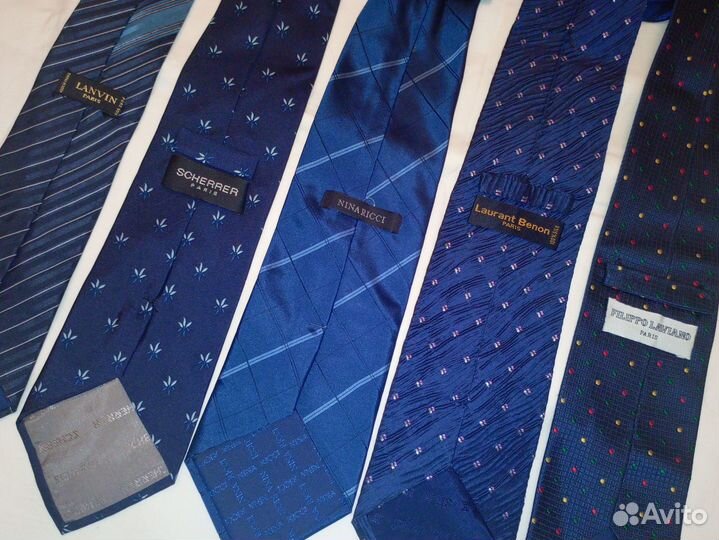 Галстуки Dior, Brioni, YSL, Ricci