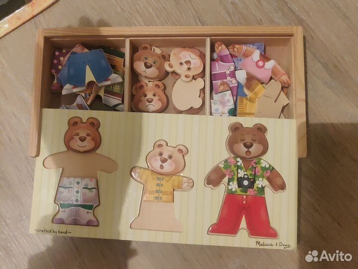 Деревянные пазлы