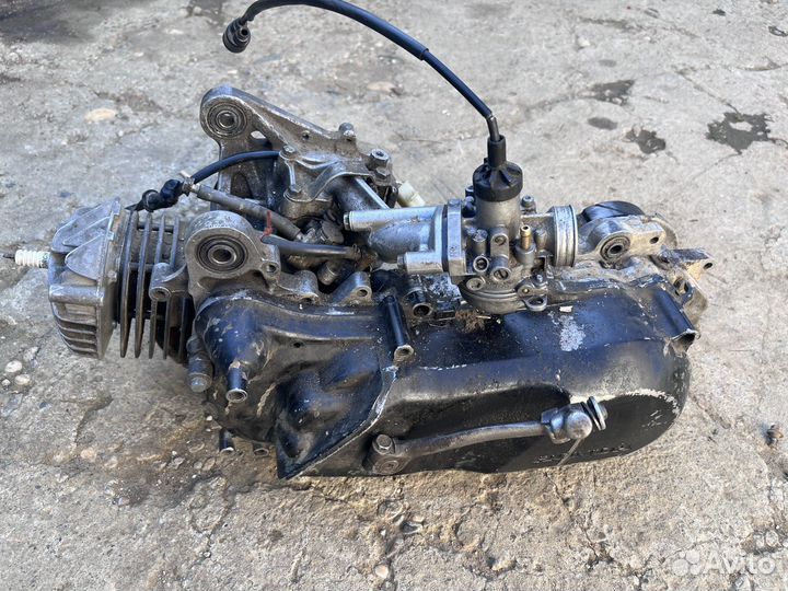 Двигатель хонда дио af 34-35