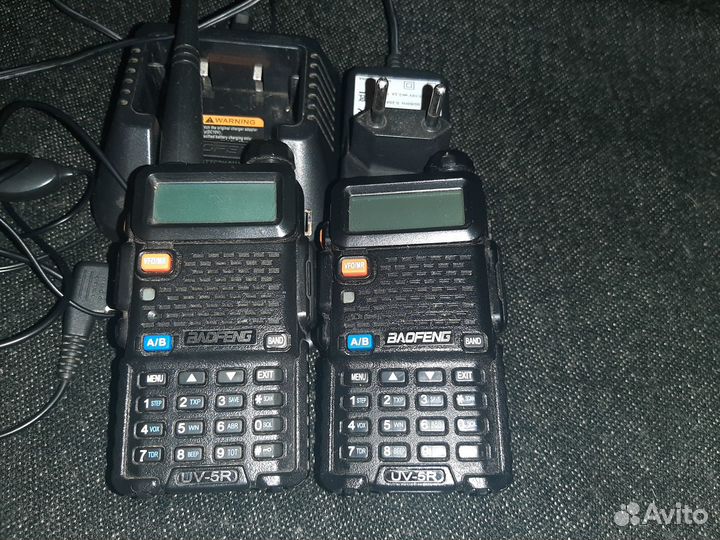 Рации baofeng uv 5r с гарнитурой