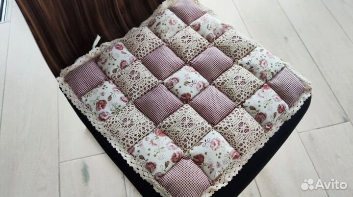 Сидушка для стула Прованс Пэчворк