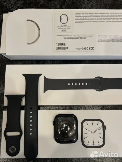 Часы apple watch 7 45 mm