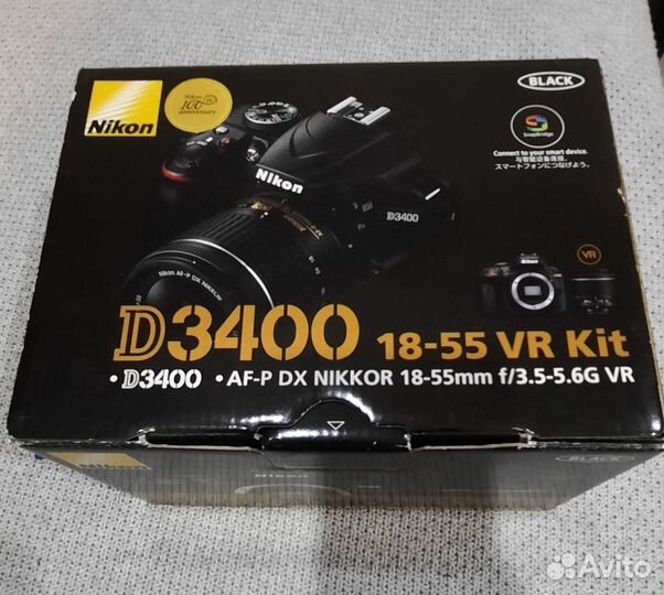 Фотоаппарат nikon d3400