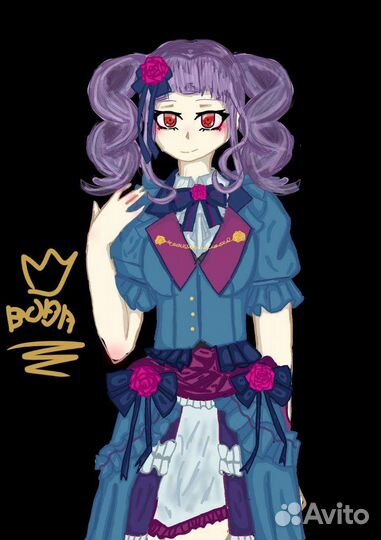 Рисунки на заказ аниме