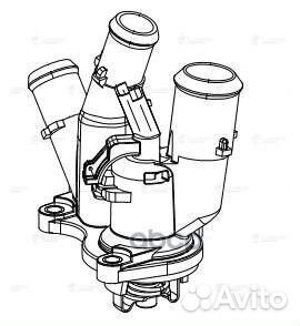 Термостат для а/м Ford Focus II (05) 1.6i (3 па
