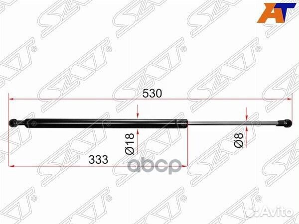 Амортизатор задней двери toyota corolla spacio