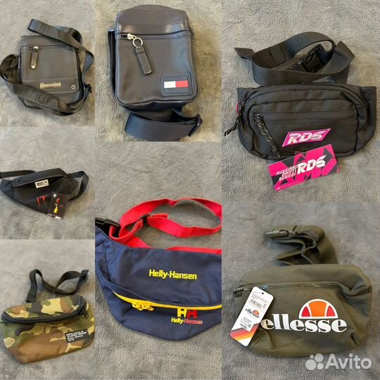 Сумки поясные Helly Hensen, Tommy hilfiger
