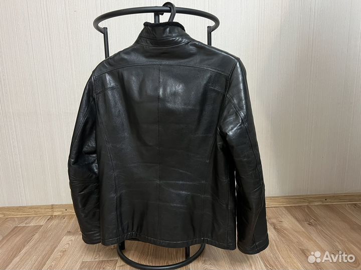 Кожаная дубленка мужская WeW otl 48