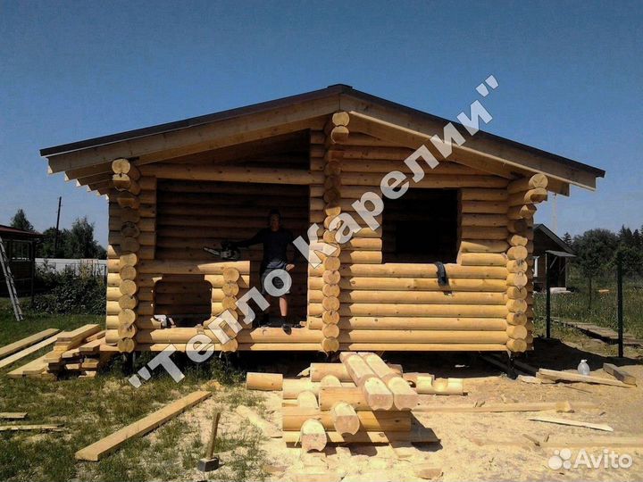 Сруб дома Компакт