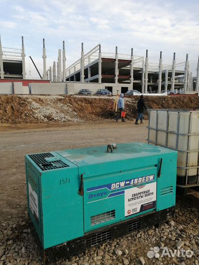 Аренда сварочного генератора Denyo с накс мба4