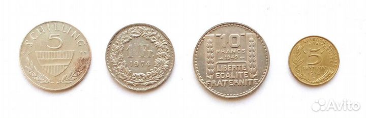 Монеты стран Европы 2