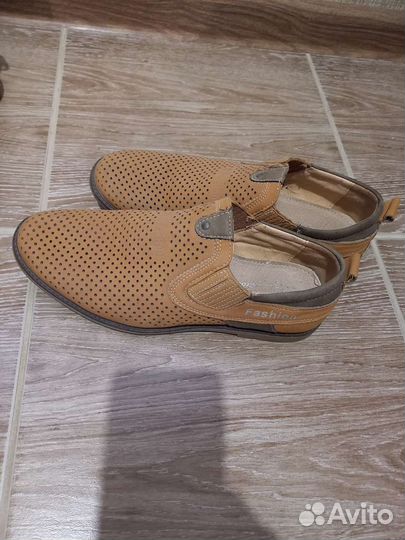 Мужские летние туфли