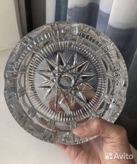 Хрустальная пепельница СССР