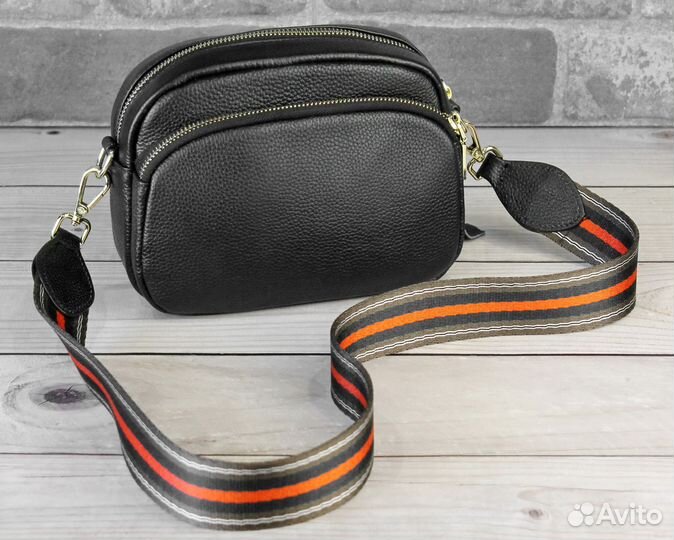 Сумка женская через плечо натуральная кожа