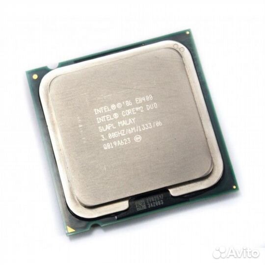 Intel Core 2 Duo E8400 LGA775, 2 x 3000 мгц