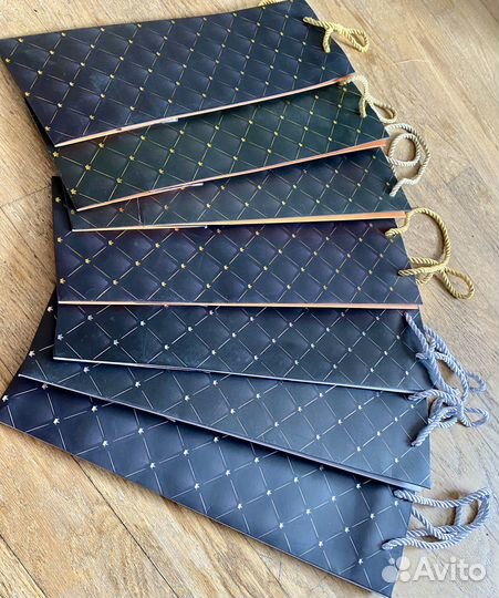 Пакеты подарочные для бутылок