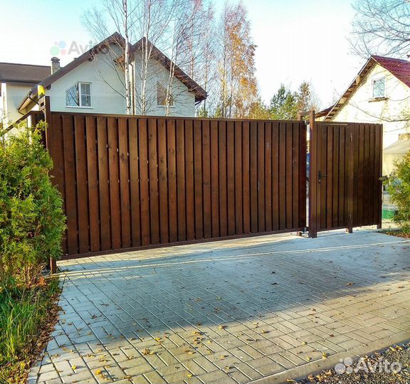 Ворота под ключ