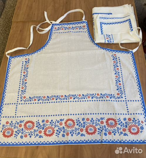 Набор скатерть, фартук