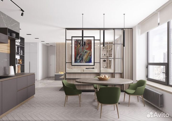 3d визуализация интерьера