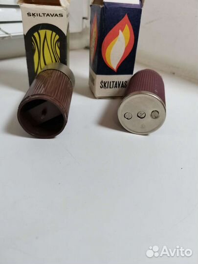 Рижская бензиновая зажигалка времен СССР 2 штуки