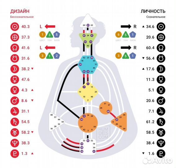 Консультация Дизайн Человека(Human Design)