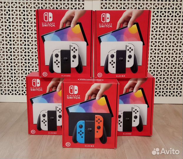 Прошитый Nintendo switch Oled (Новый)