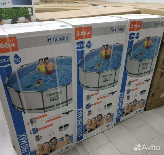 Бассейн каркасный 305х76 ассортимент