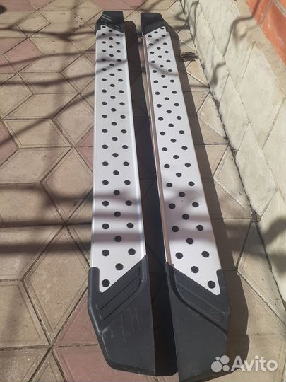 Пороги на hyundai santa fe 3