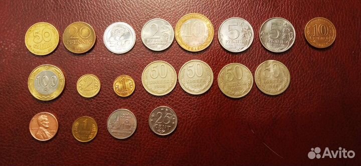 Обмен на монеты и банкноты