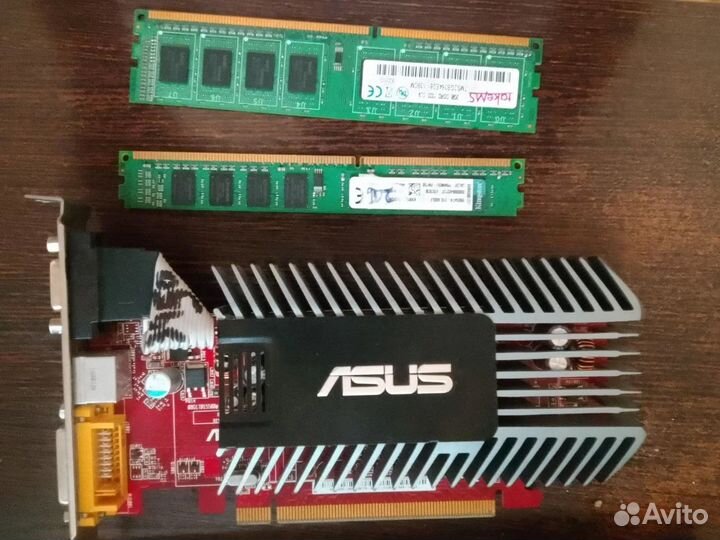 На обмен: Оперативная память ddr3 2х2Gb+HD3450