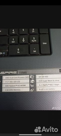 Ноутбук packard Bell