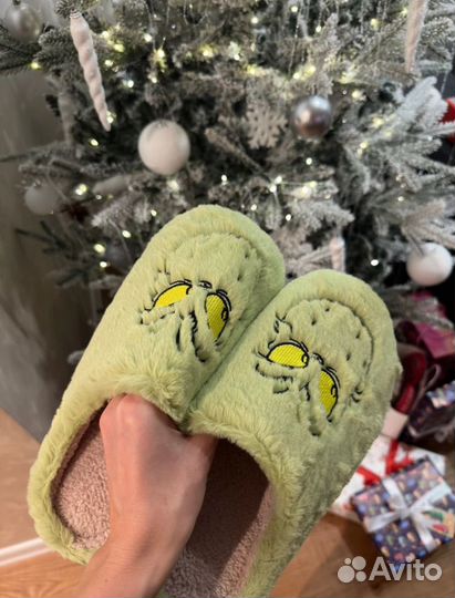 Тапочки Гринч