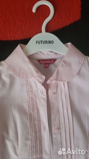 Блузка школьная х/б