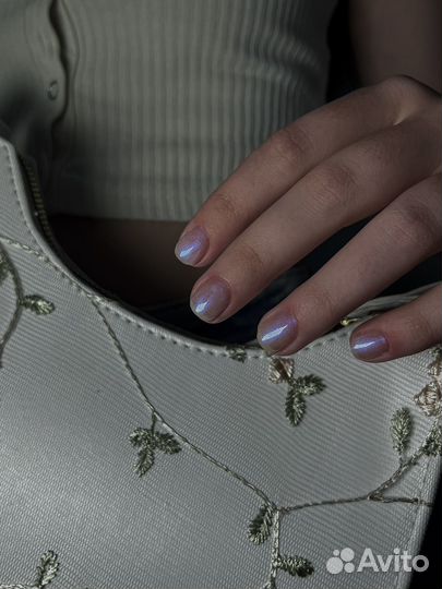 Маникюр наращивание