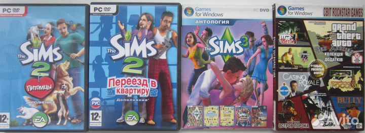 Компьютерные игры (взросл., детск.)