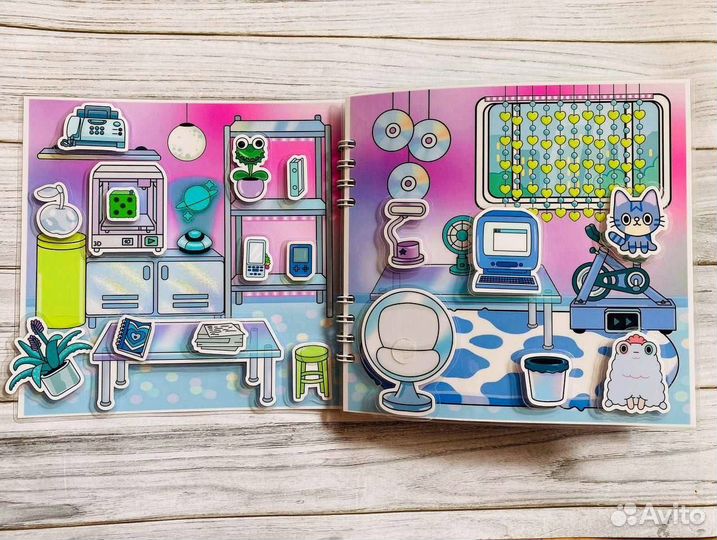 Альбом на липучках Тока Бока Уикенд 90-х