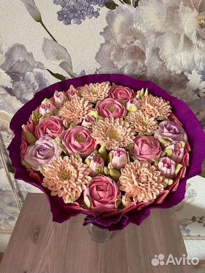 Сладкие букеты из зефира