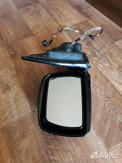 Зеркало левое боковое от бмв х5 е53