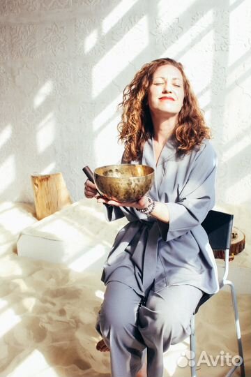 Массаж поющими чашами/звукотерапия/soundhealing
