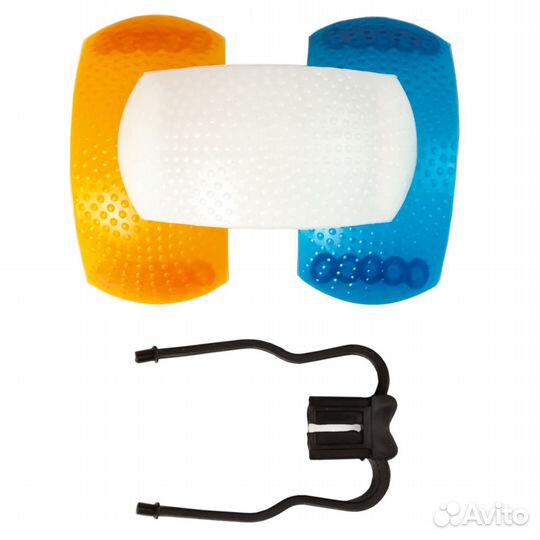 Рассеиватель с набором гелей на встроенную вспышку