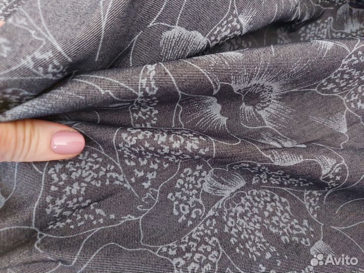 Отрез джинсовая ткань